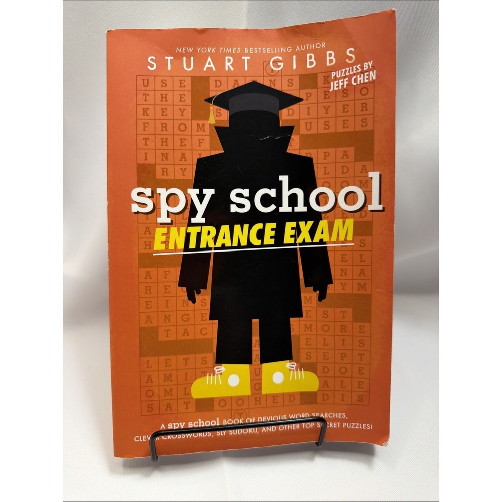 Spy School Entrance Exam: A Spy School Book of Devious Word Searches - NEW